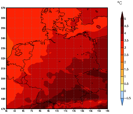 Gebietsmittel dieses Klimalaufs: +4.4°C